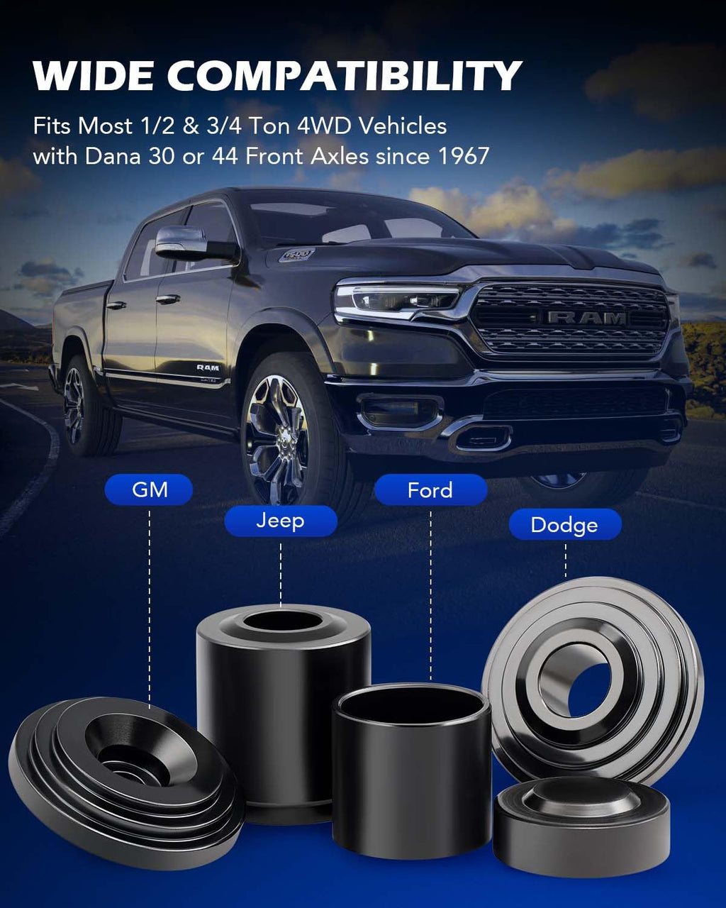 Ball Joint Press Kit with 4x4 Adapters N8371