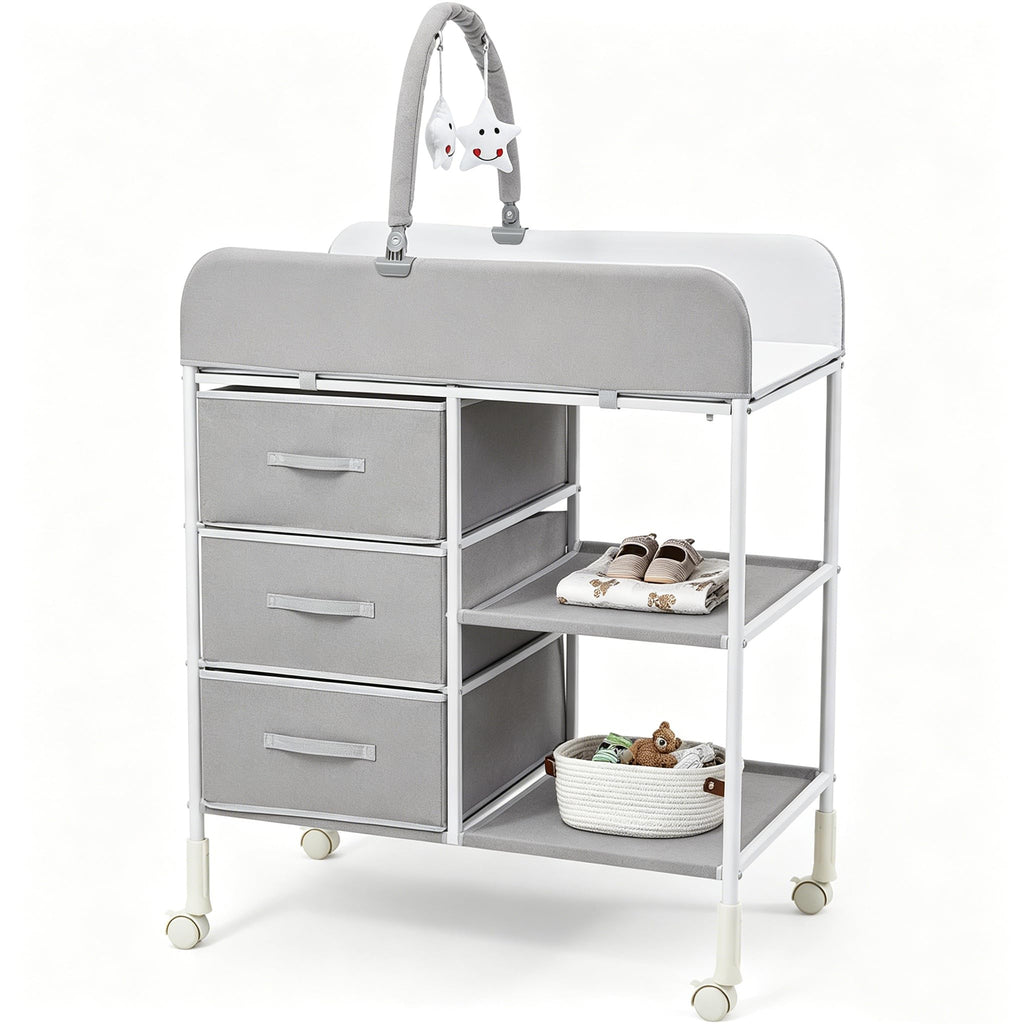 Portable Diaper Station with Waterproof Pad L346836