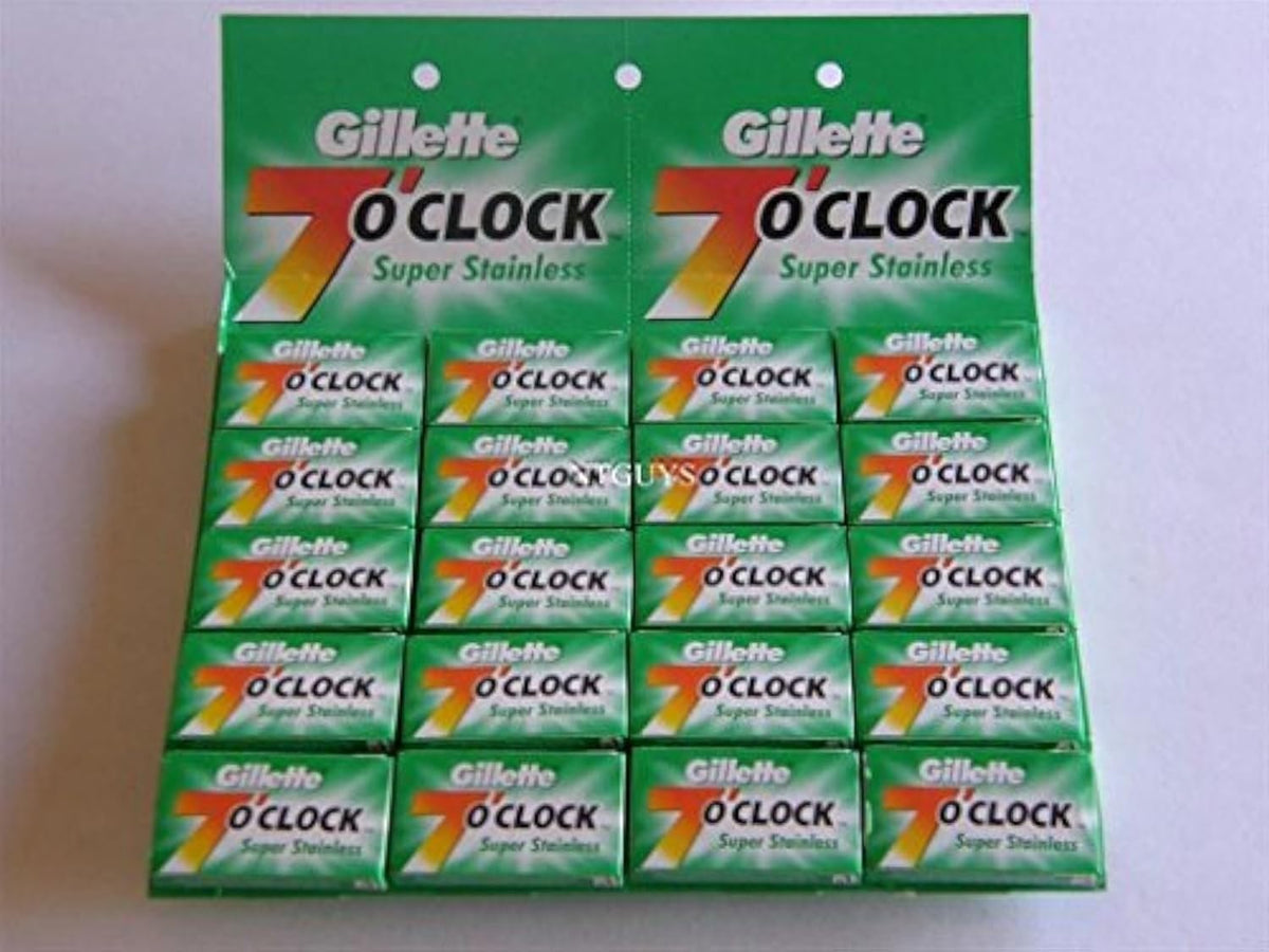 Double Edge Safety Razor Blades, 5 Count (Pack of 20) K240