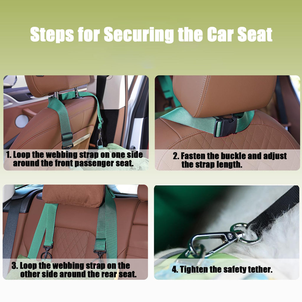 2-in-1 Dog Car Seat for Small Dogs M788