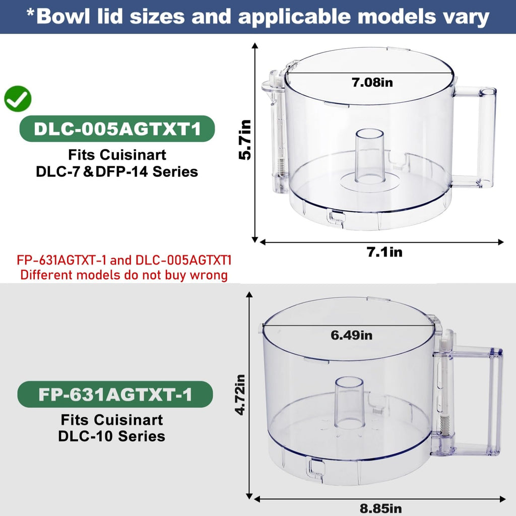 14-Cup Food Processor Work Bowl Replacement with Handle M91889