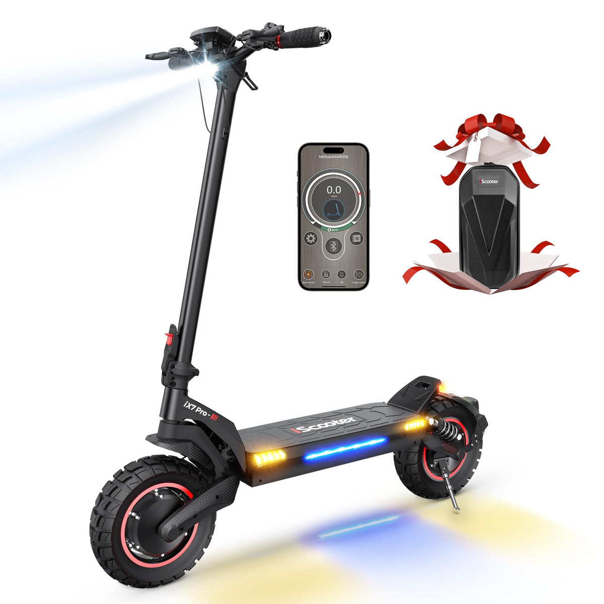 Electric Scooter with Off-Road Tires G6535