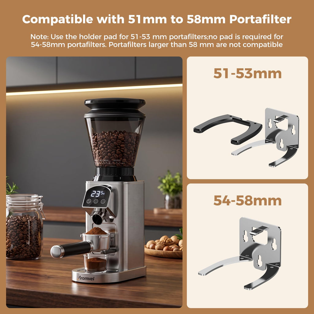 Conical Burr Coffee Grinder with 48 Settings O1573