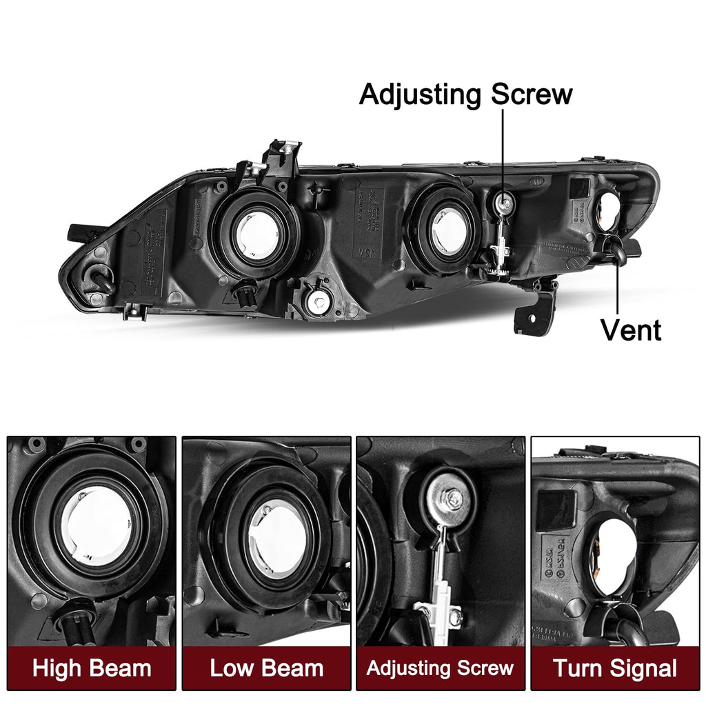 Halogen Headlight Assembly A954068