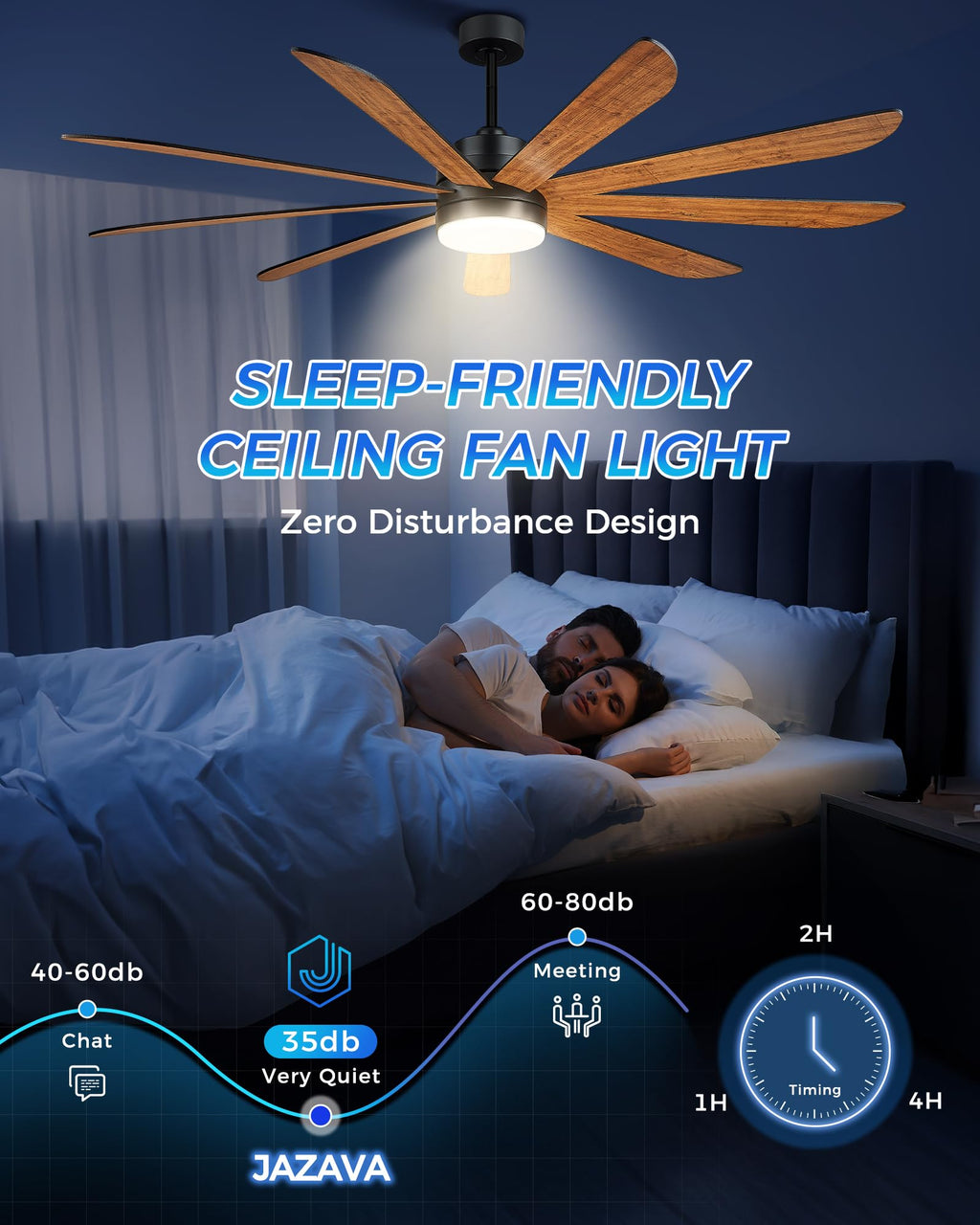 72 Inch Ceiling Fan with Light Q94447