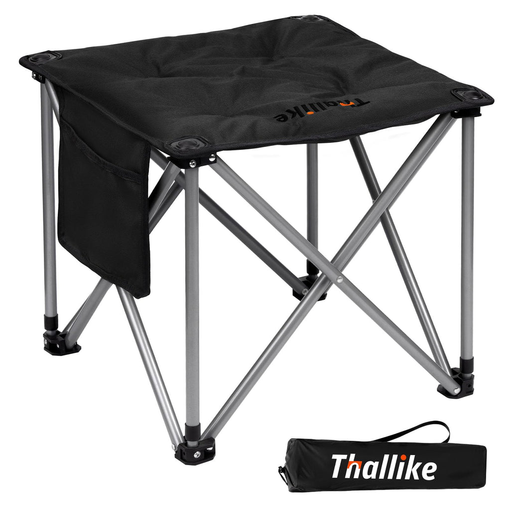 18 Inch Oversized Padded Camping Stool with Storage Bag K85090