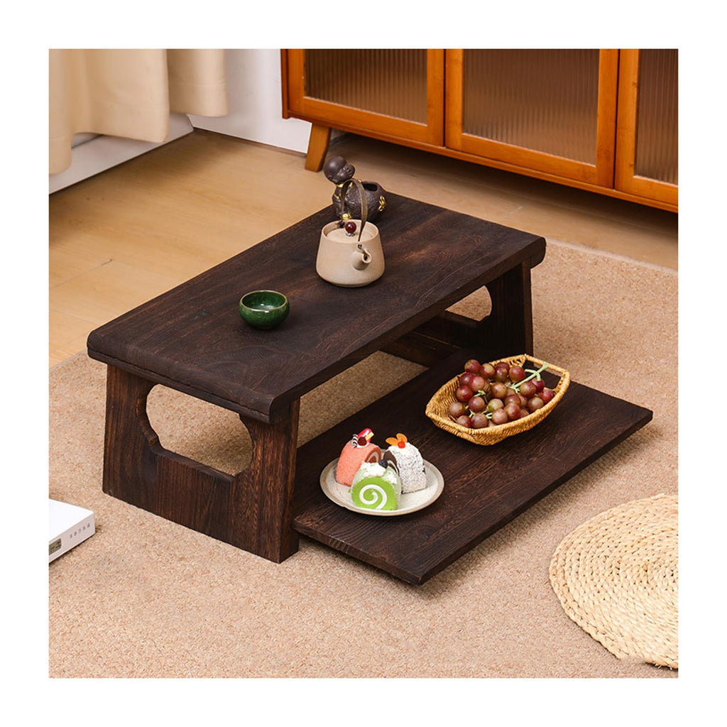 Foldable Japanese Low Floor Table 60x30x22cm Z79994