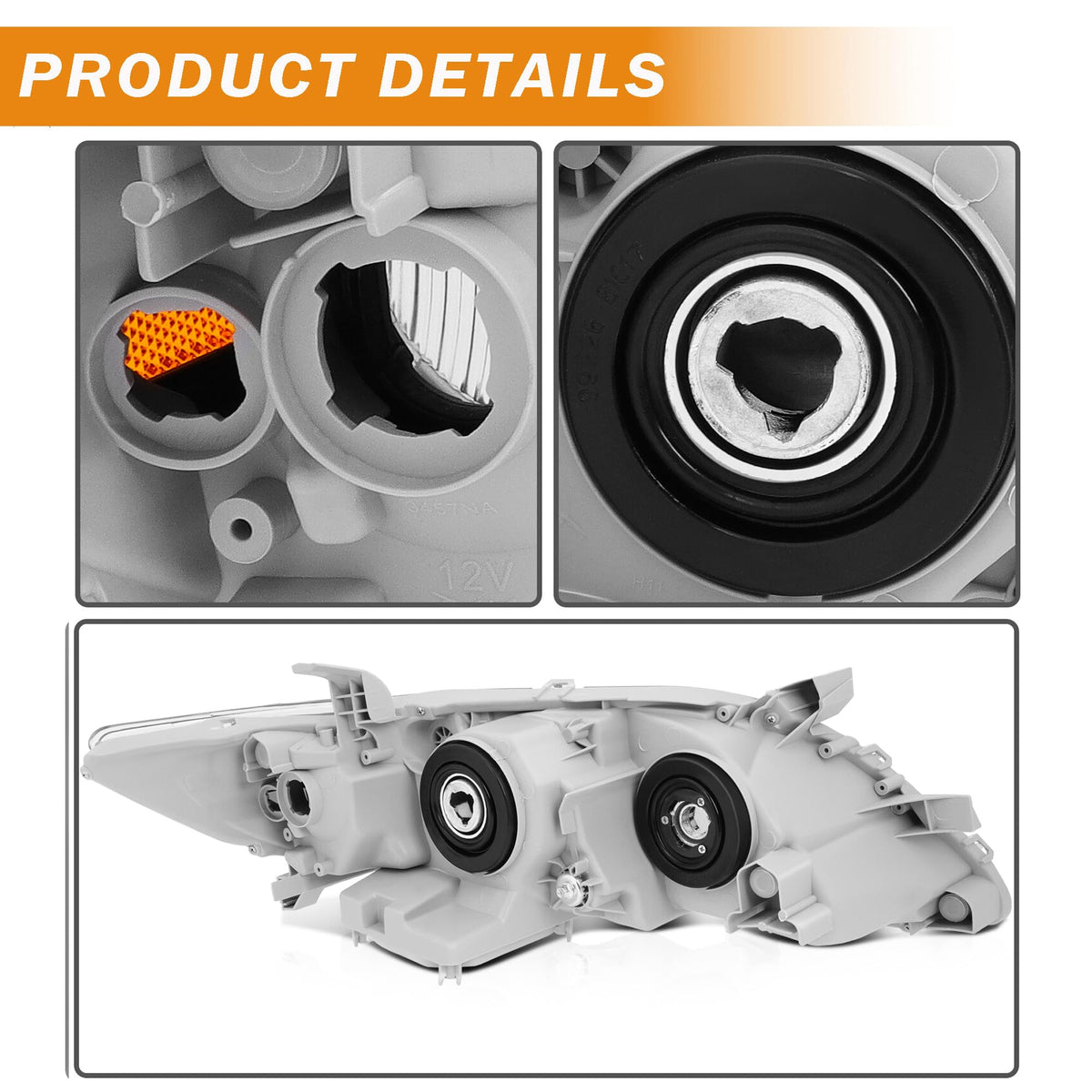 Headlight Assembly for Toyota Camry O7877