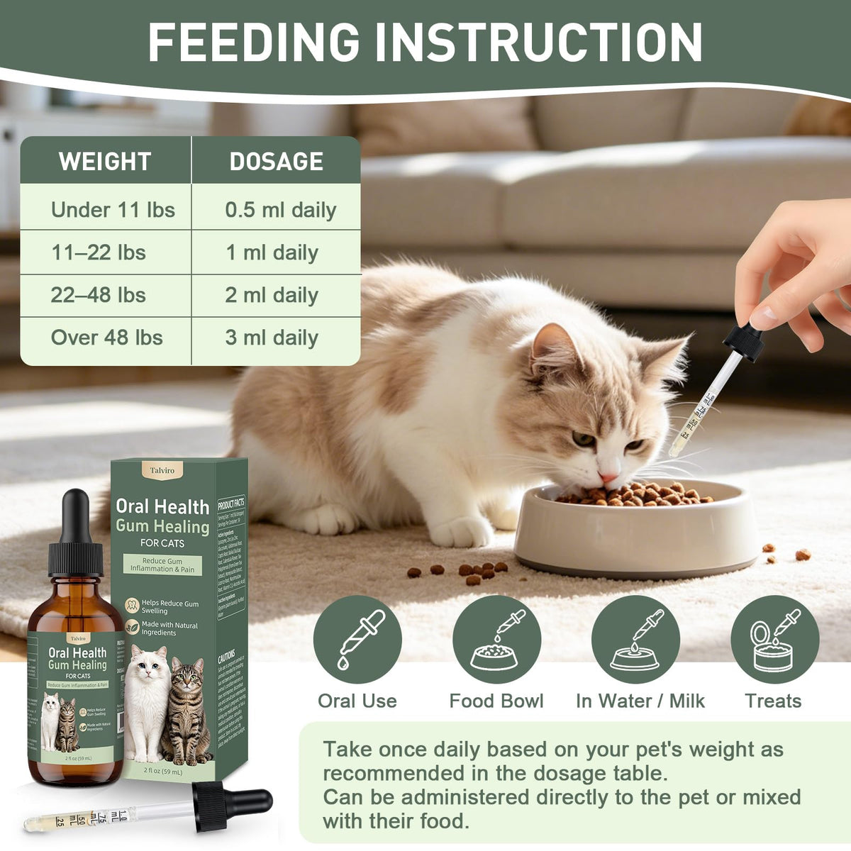 Natural Plant-Based Cat Oral Care I343992