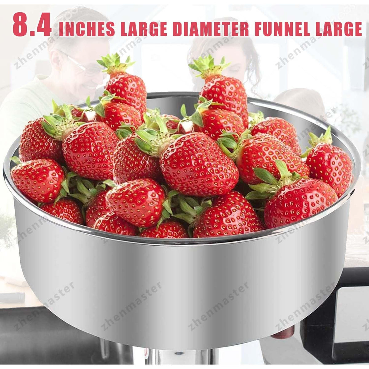 450W Stainless Steel Electric Tomato Strainer and Sauce Maker Z808190