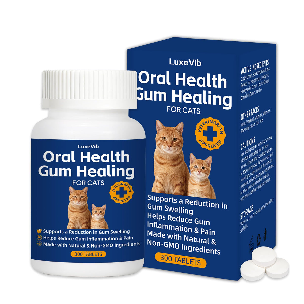Natural Plant-Based Cat Oral Care J187162