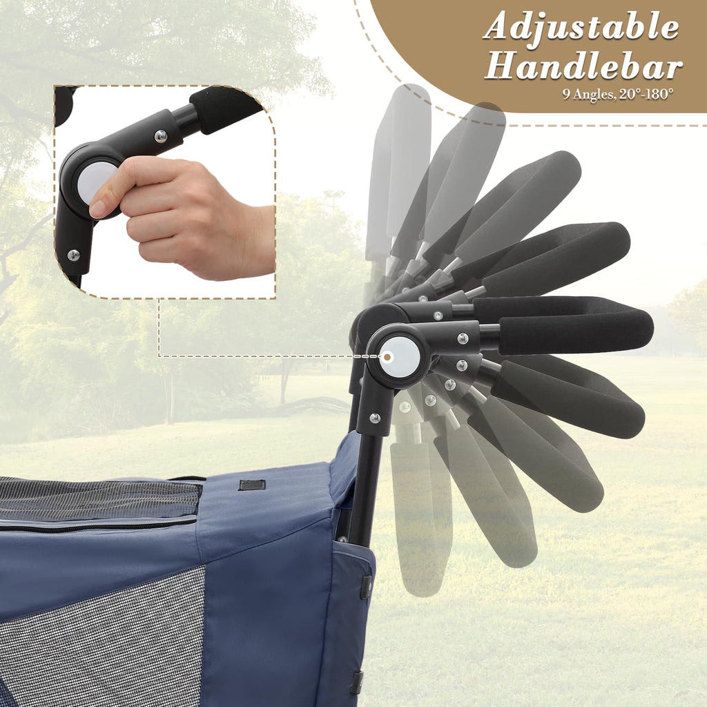 Blue Pet Stroller L9642