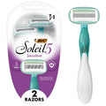 5 Blade Womens Disposable Razors, 2 Count G698979