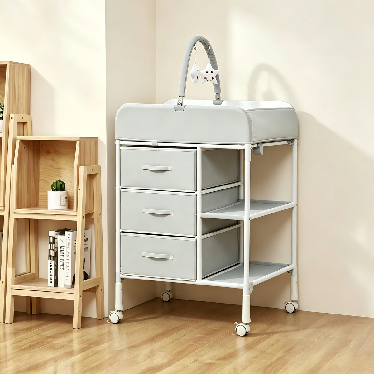 Portable Diaper Station with Waterproof Pad L346836