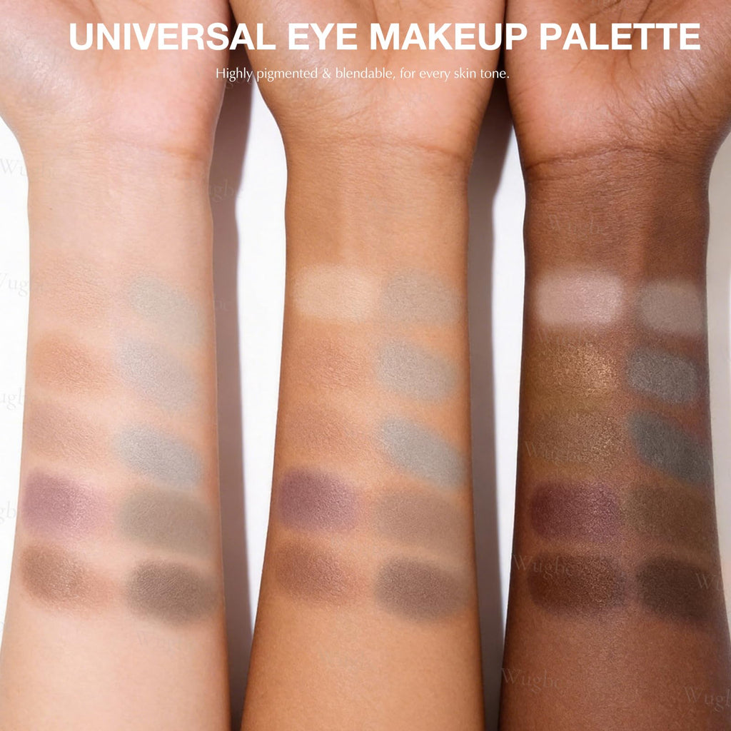 10 Colors Matte Neutral Eyeshadow Palette W2516