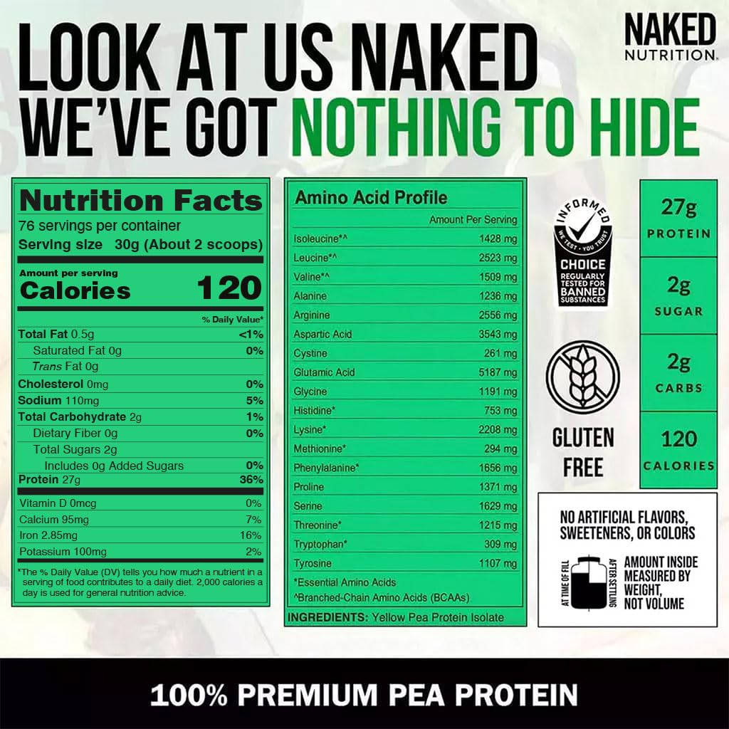 Pea Protein Powder 5LB and Powdered Peanut Butter 1.5LB U993