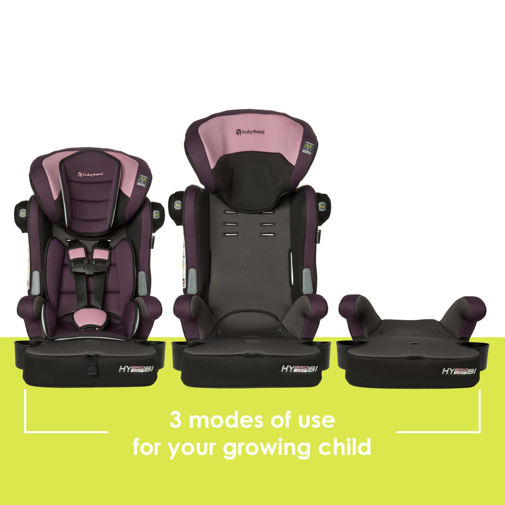 3-in-1 Booster Seat with Adjustable Headrest W920