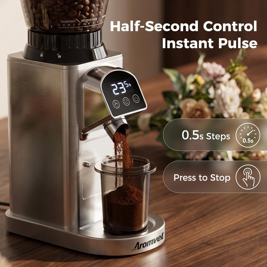 Conical Burr Coffee Grinder with 48 Settings O1573