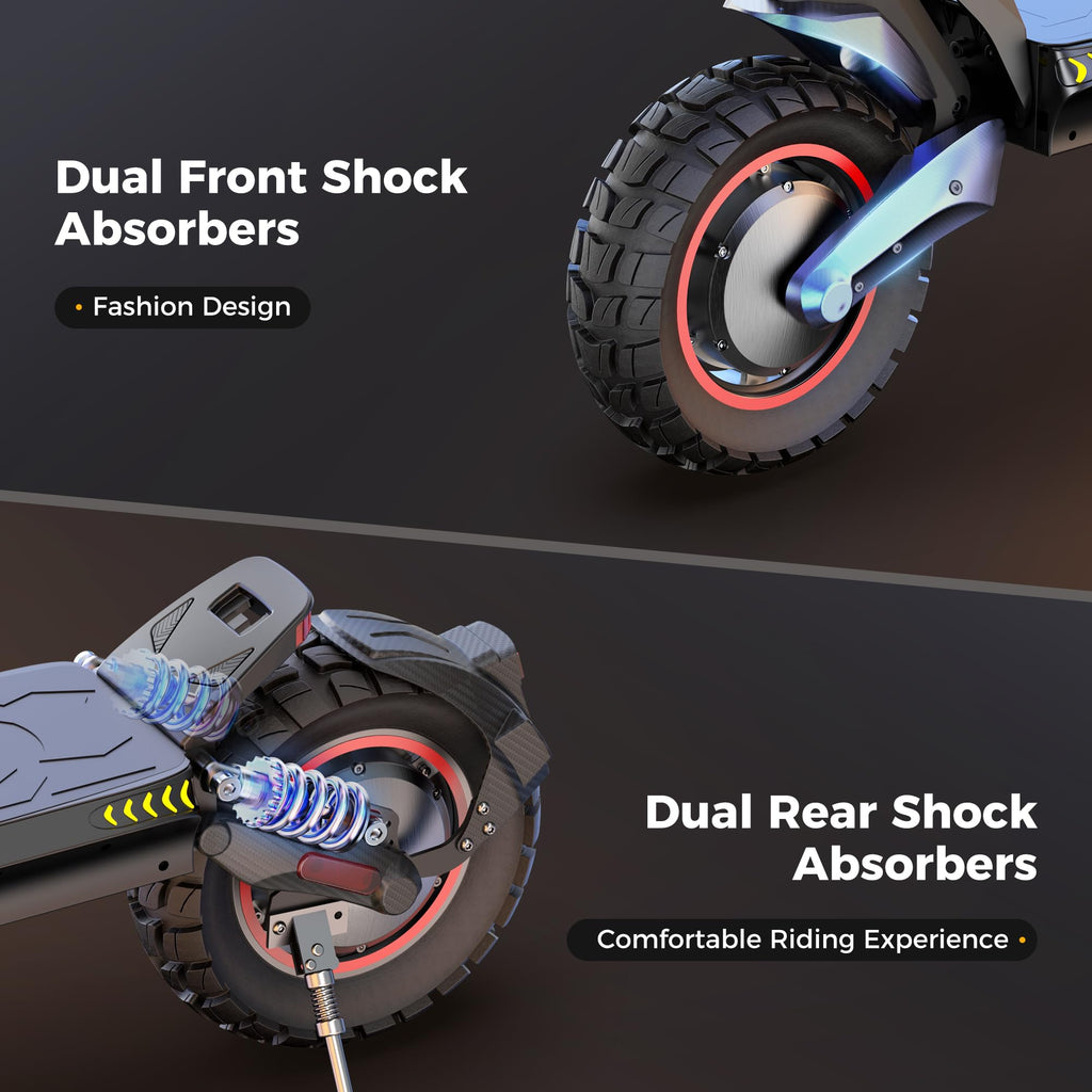 Electric Scooter with Off-Road Tires G6535