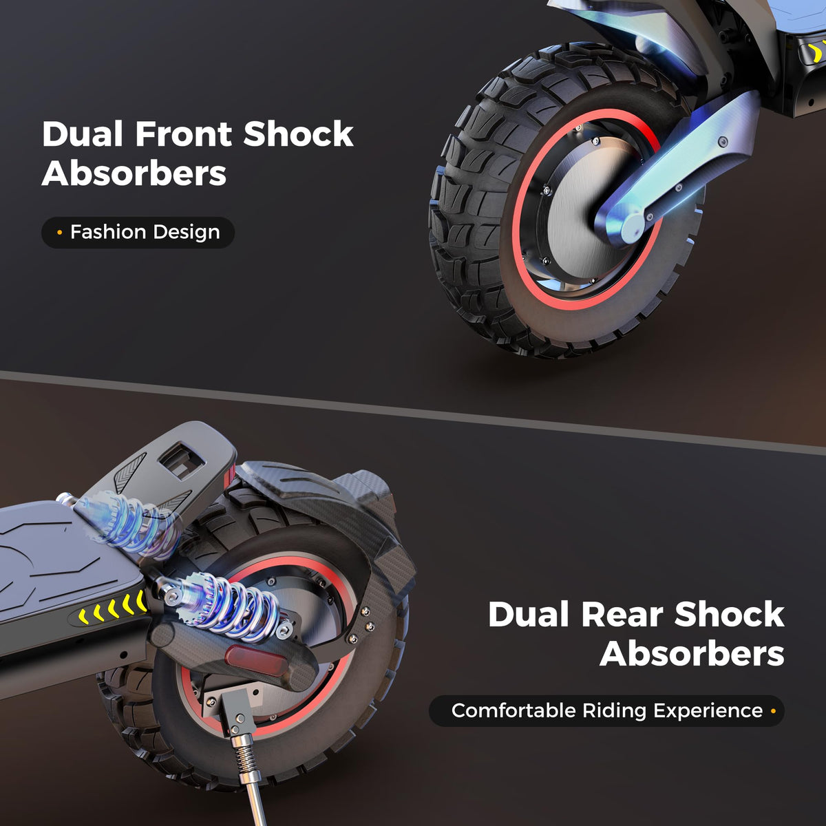 Electric Scooter with Off-Road Tires G6535
