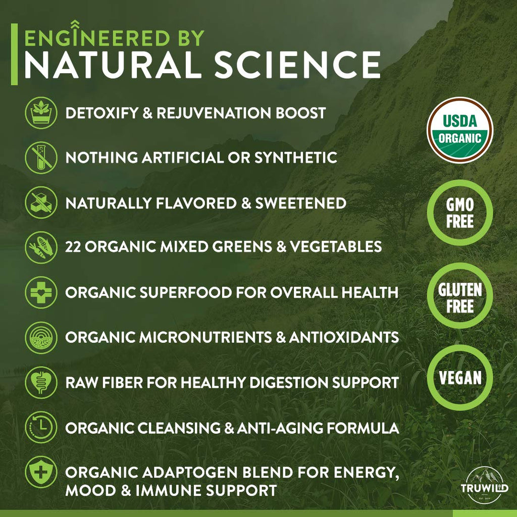 Greens Superfood Juice Powder 40 Servings 2 Pack Z56218