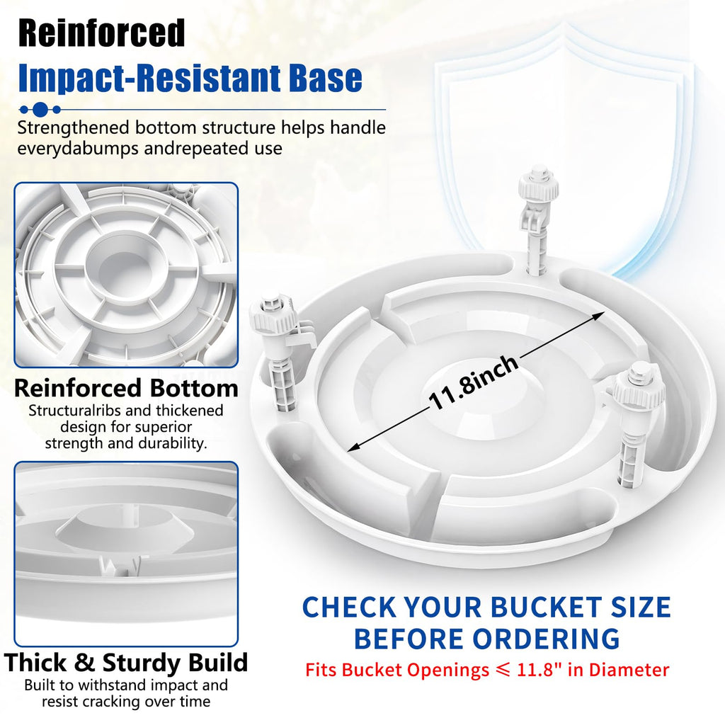 Chicken Waterer for 5 Gallon Bucket C987