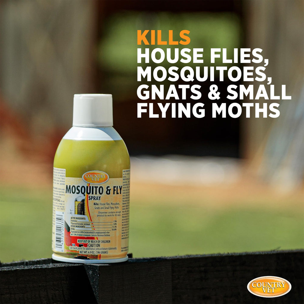 Mosquito Fly Metered Spray Refill & Automatic Metered Dispenser Case of 12 Q583