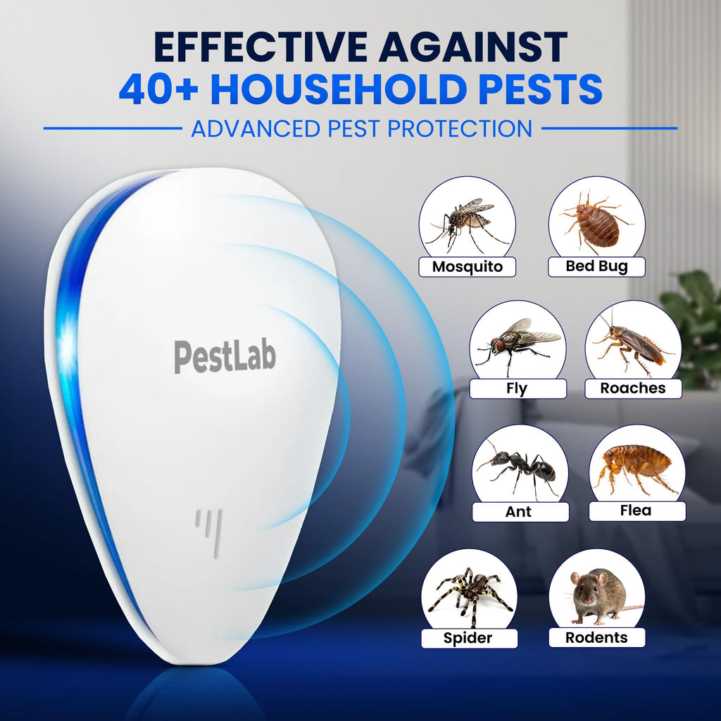 Indoor Plug In Ultrasonic Pest Repeller 3 Pack T338956