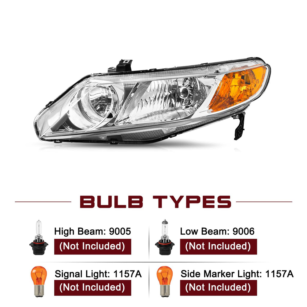 Halogen Headlight Assembly A954068