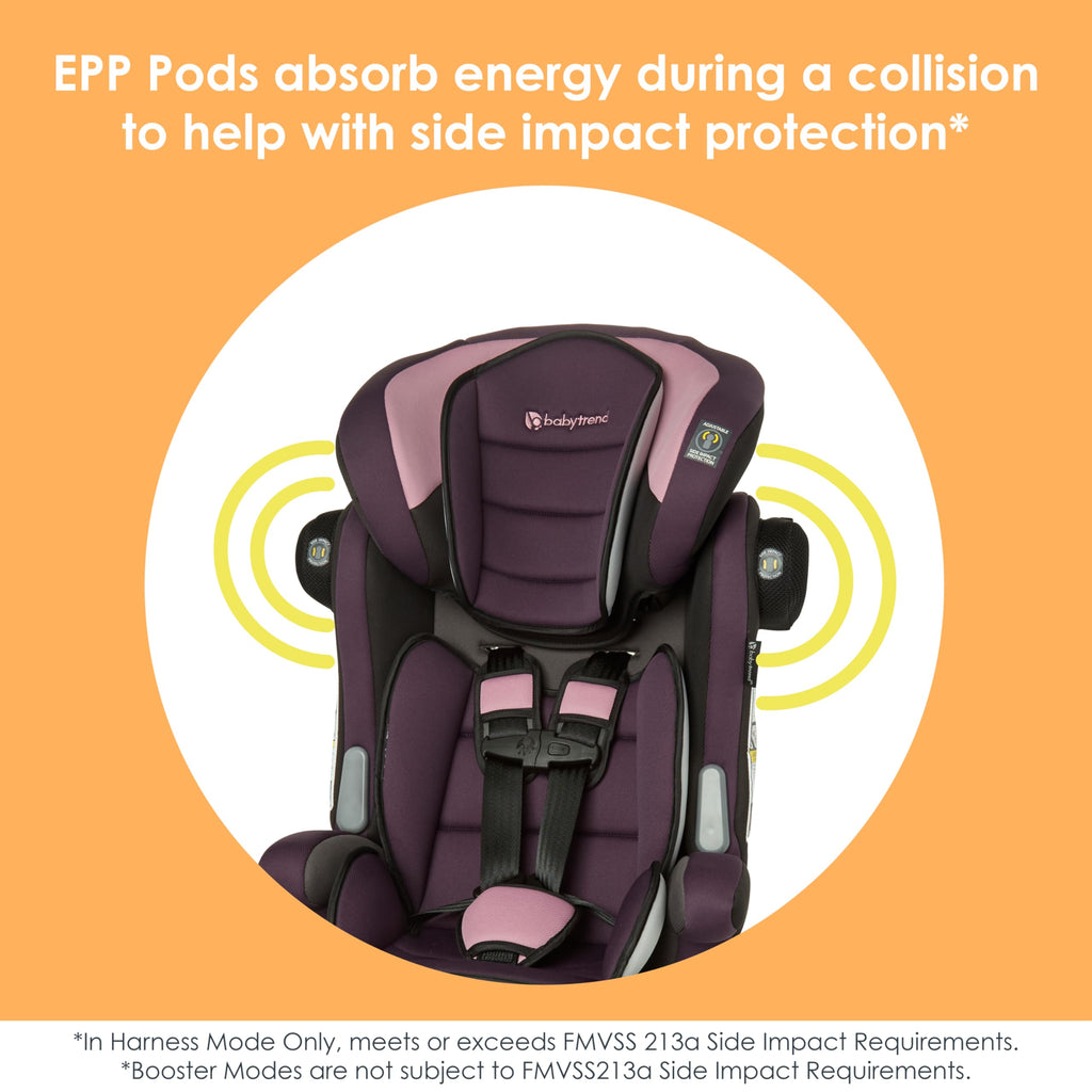 3-in-1 Booster Seat with Adjustable Headrest W920