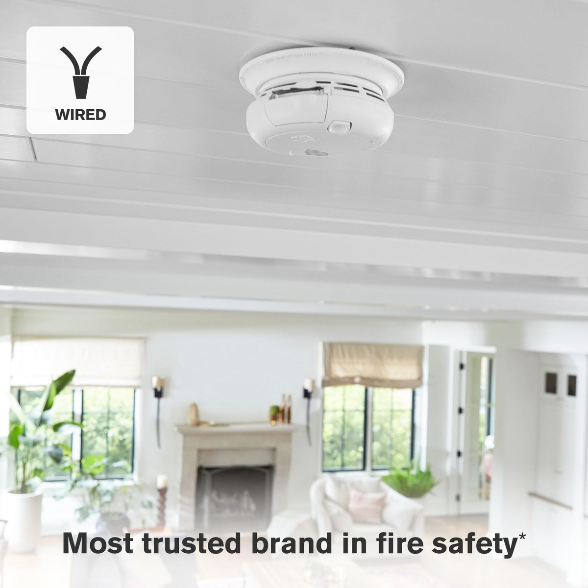 Hardwire Combination Smoke & Carbon Monoxide Alarm with Voice A431960