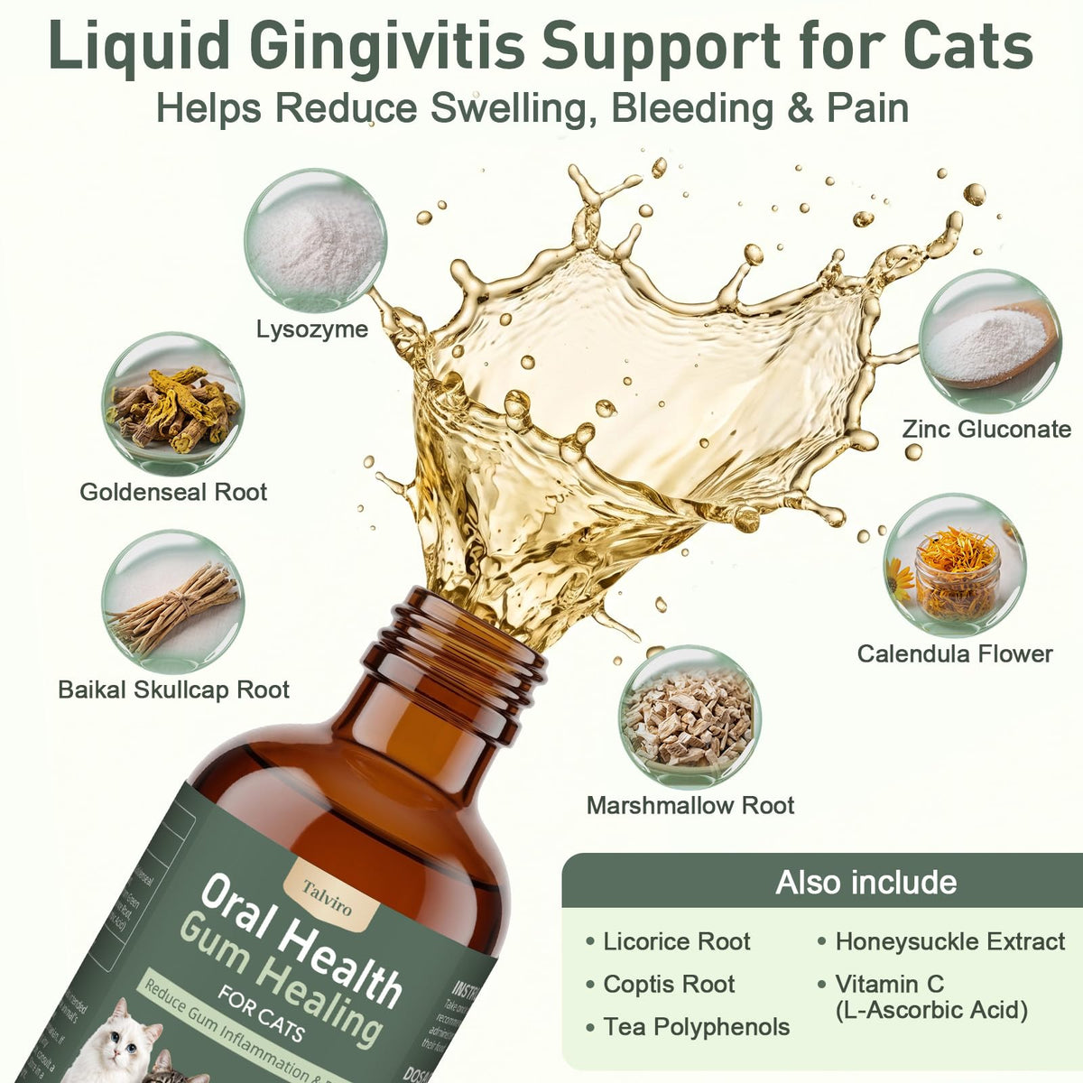 Natural Plant-Based Cat Oral Care I343992