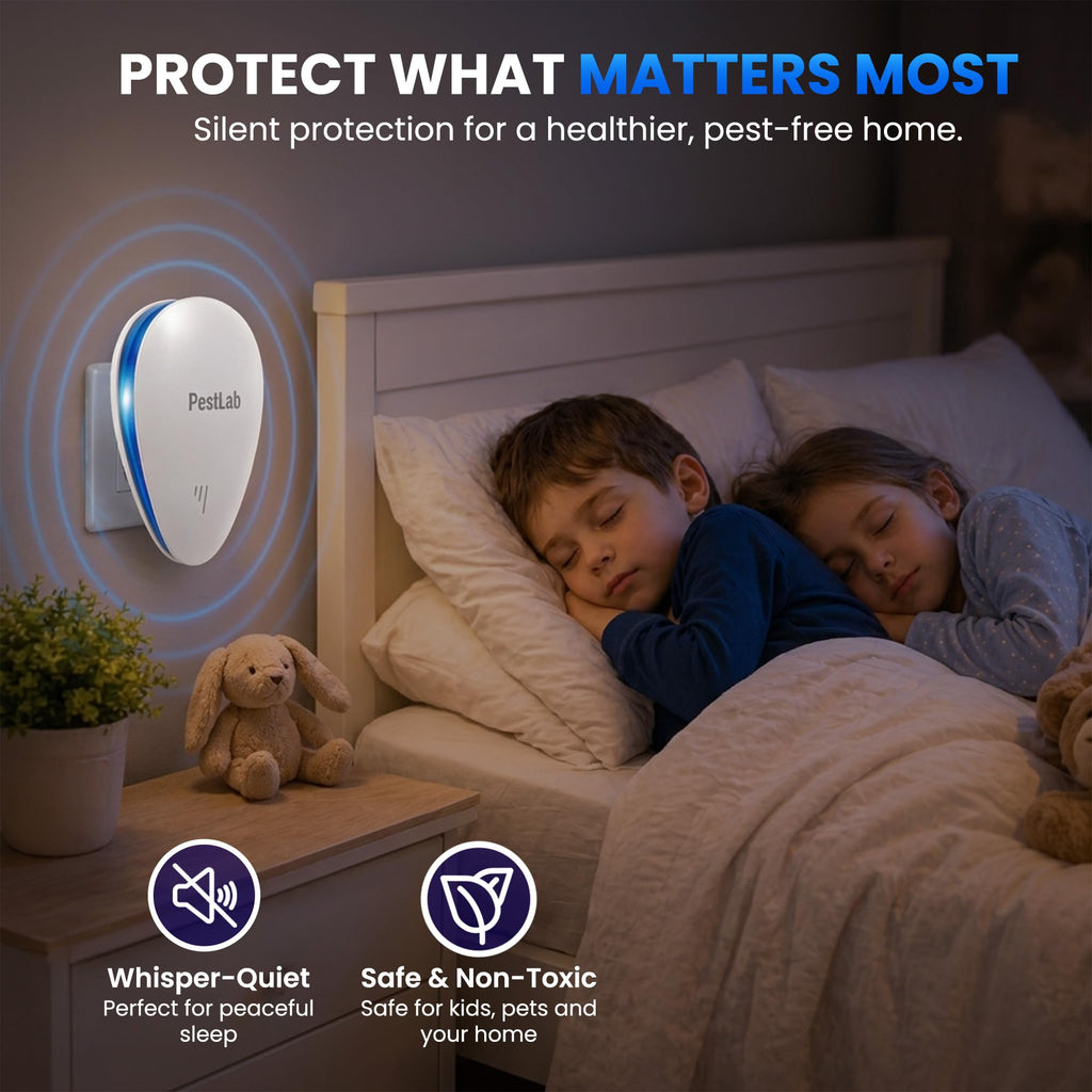 Indoor Plug In Ultrasonic Pest Repeller 3 Pack T338956