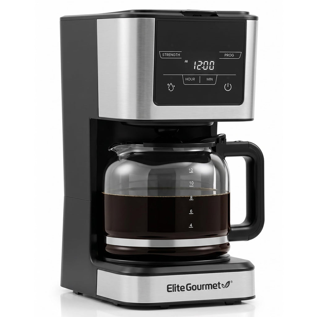12-Cup Programmable Drip Coffee Maker S723