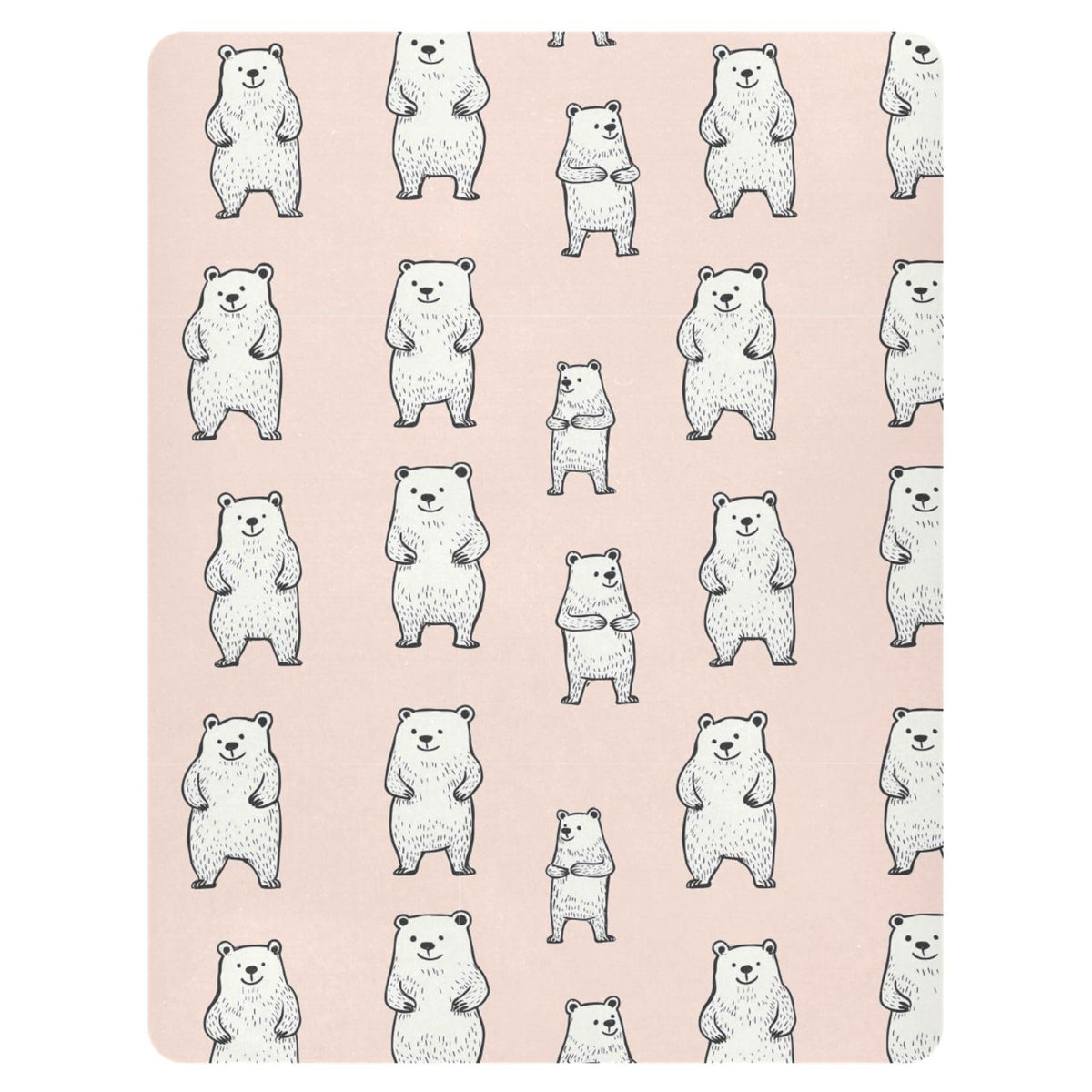 Soft Breathable Microfiber Crib Sheet, Standard Size 28in x 52in N278