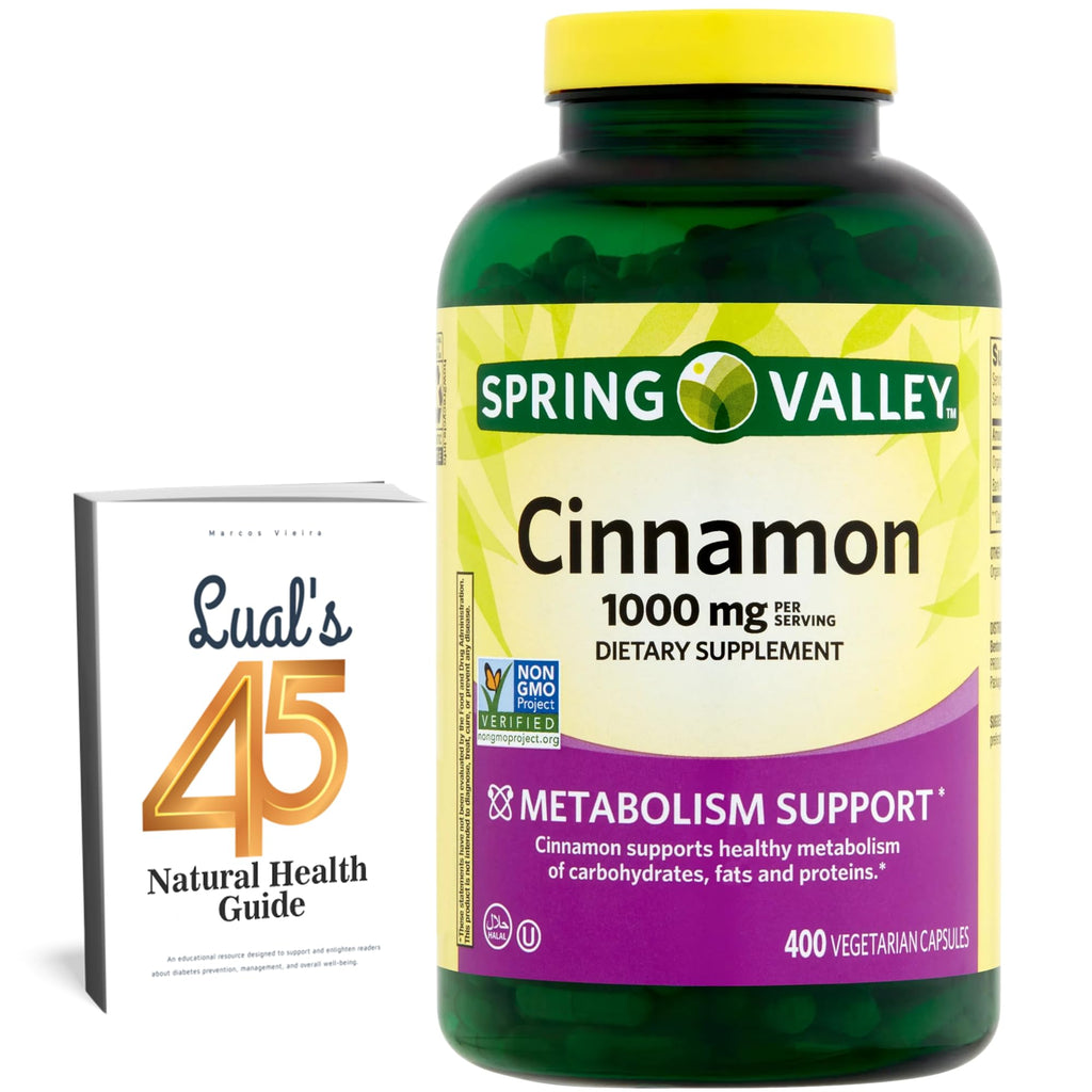Cinnamon Supplement 1000mg 400 Vegetarian Capsules M336