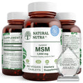 MSM Supplement with Sulfur 1000 mg, 60 Vegan Tablets U545