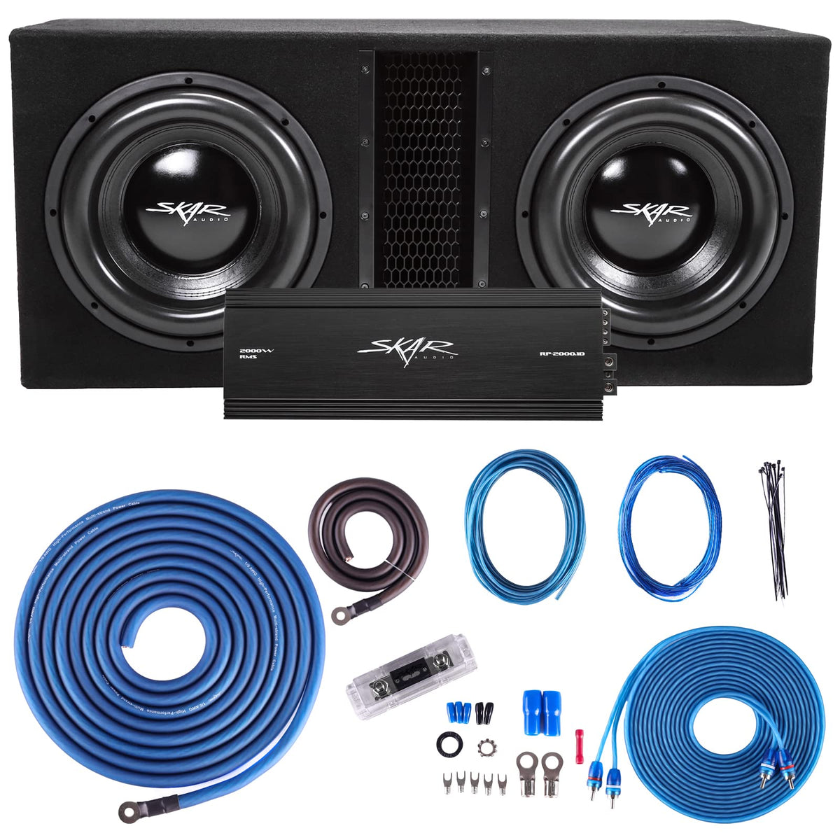 12" 5000 Watt Subwoofer Bass Package with Amplifier E64177