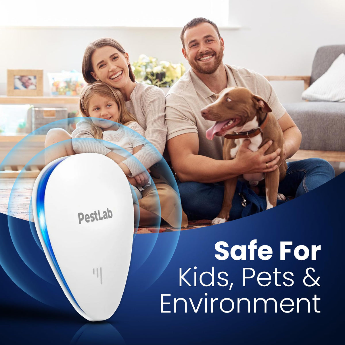 Indoor Plug In Ultrasonic Pest Repeller 3 Pack T338956