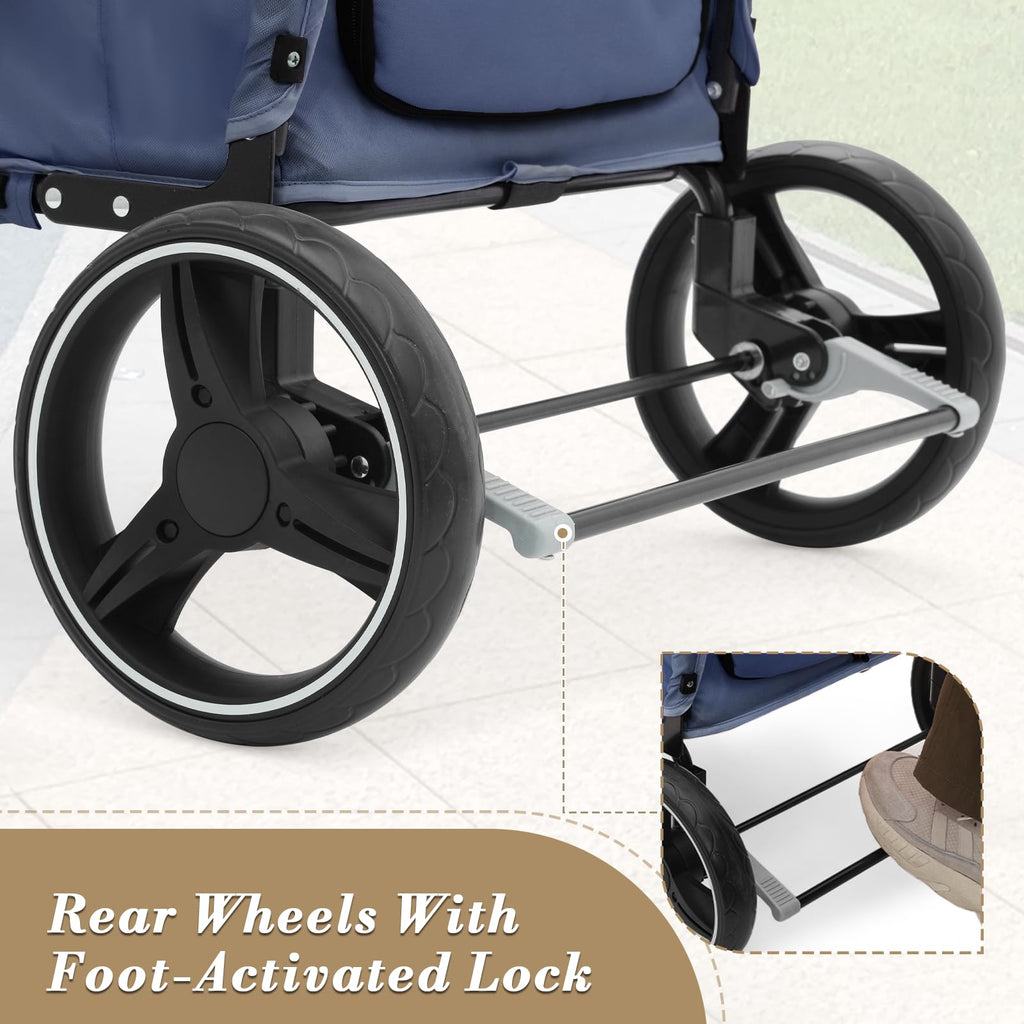 Blue Pet Stroller L9642