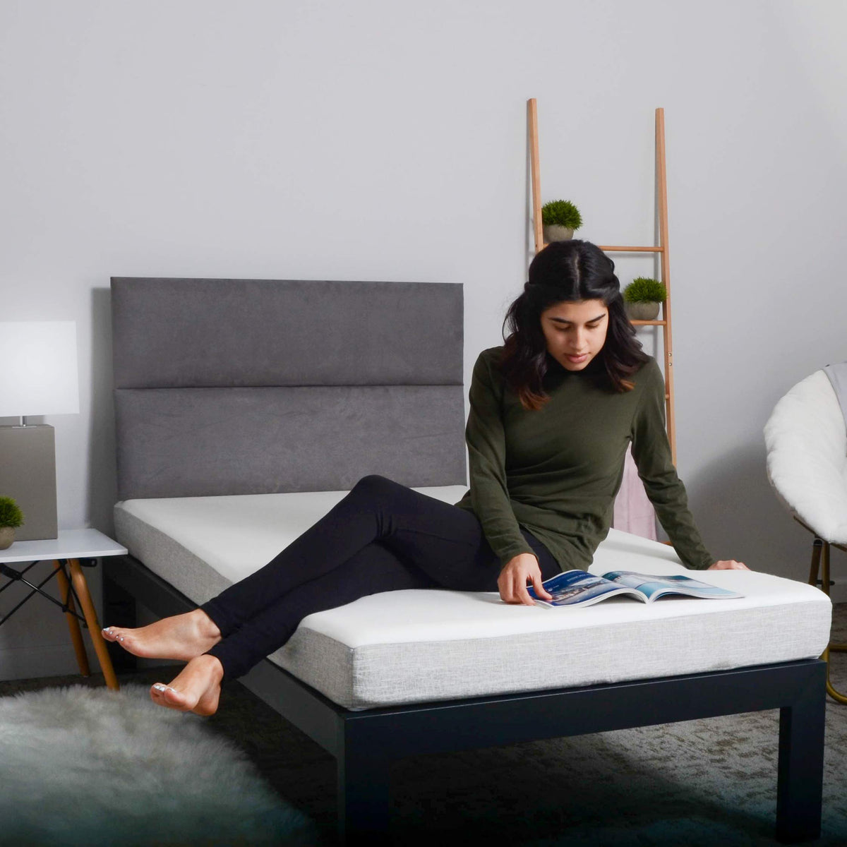 5 in. Memory Foam Mattress Twin Z464