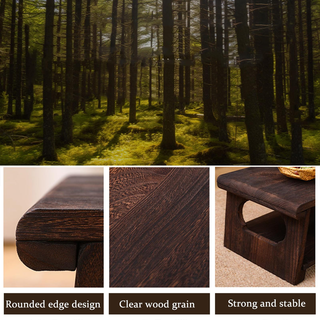 Foldable Japanese Low Floor Table 60x30x22cm Z79994