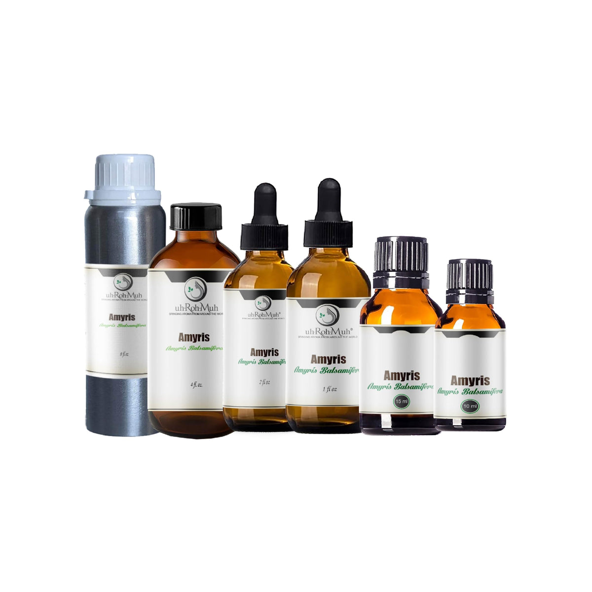 100% Natural Steam-Distilled Amyris Balsamifera Essential Oil 4 fl oz M708931