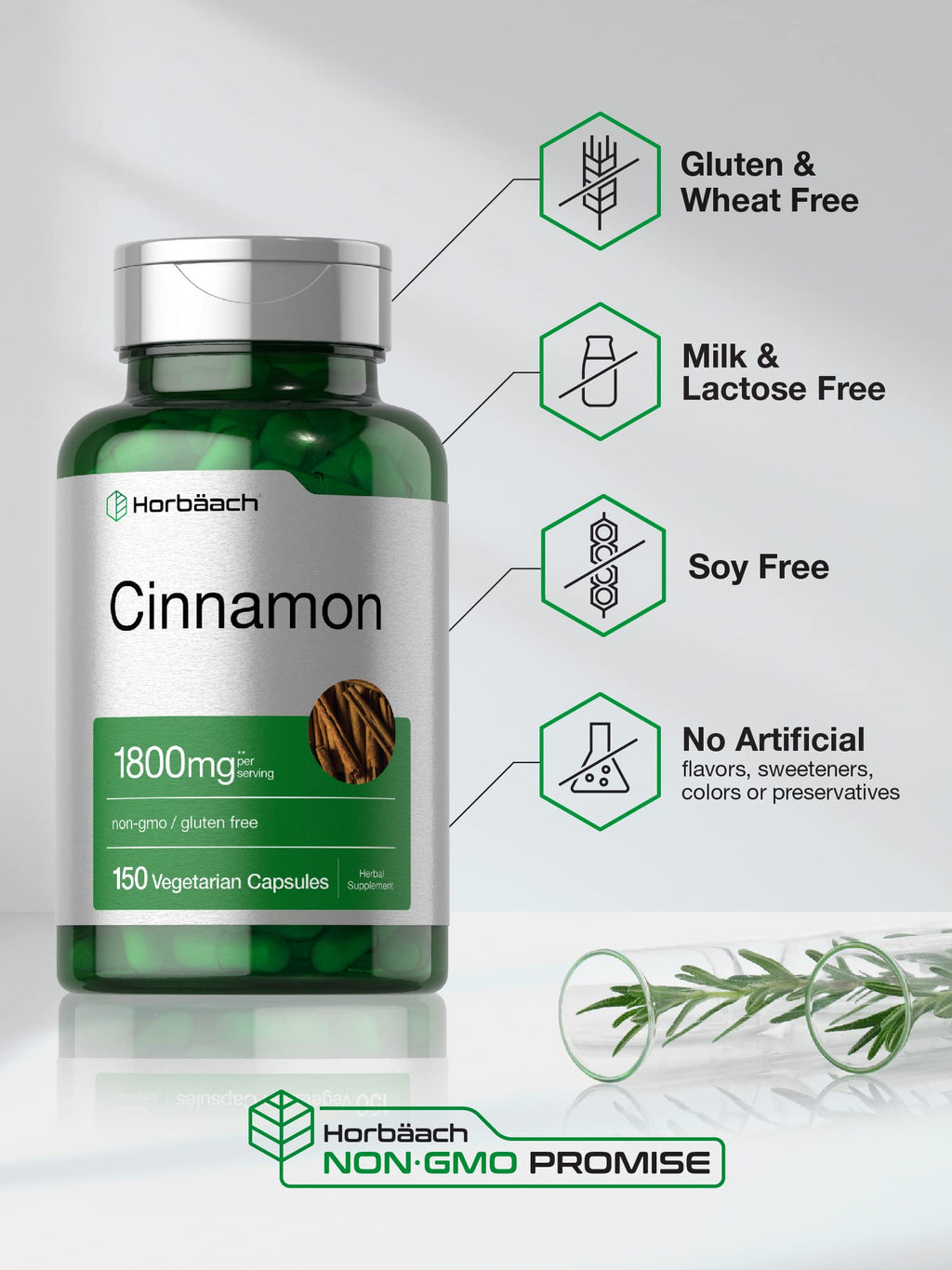 Cinnamon Capsules 150 Count R107
