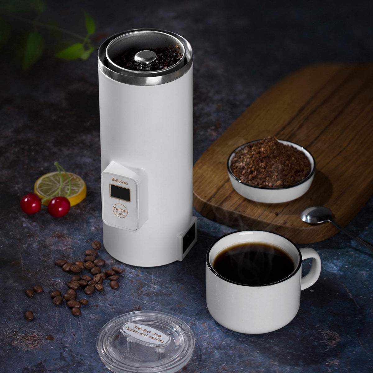 8oz Electric Coffee & Tea Percolator W9677