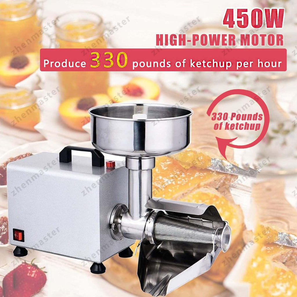 450W Stainless Steel Electric Tomato Strainer and Sauce Maker Z808190