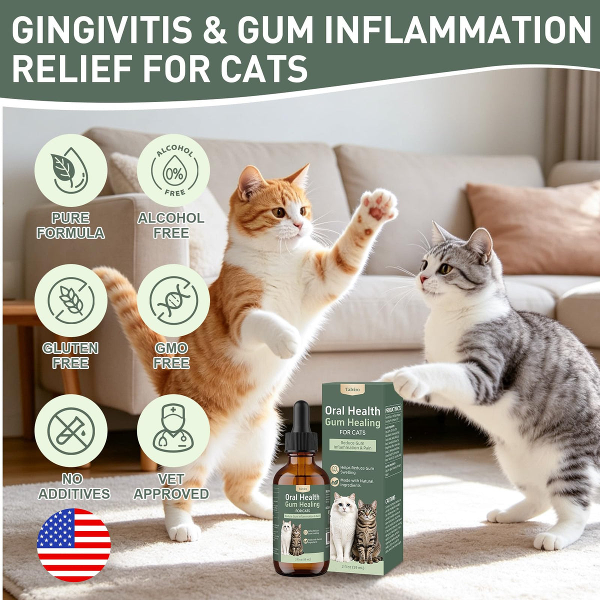Natural Plant-Based Cat Oral Care I343992
