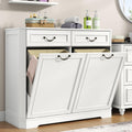 Double Tilt Out Laundry Hamper Cabinet F32511