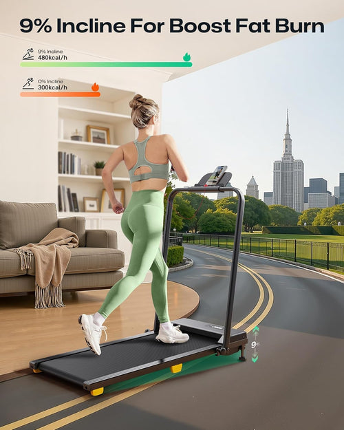 2.5HP Portable Walking Treadmill with Incline C103