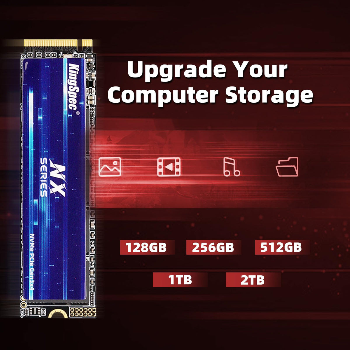 512GB Gen3x4 NVMe M.2 SSD C4265